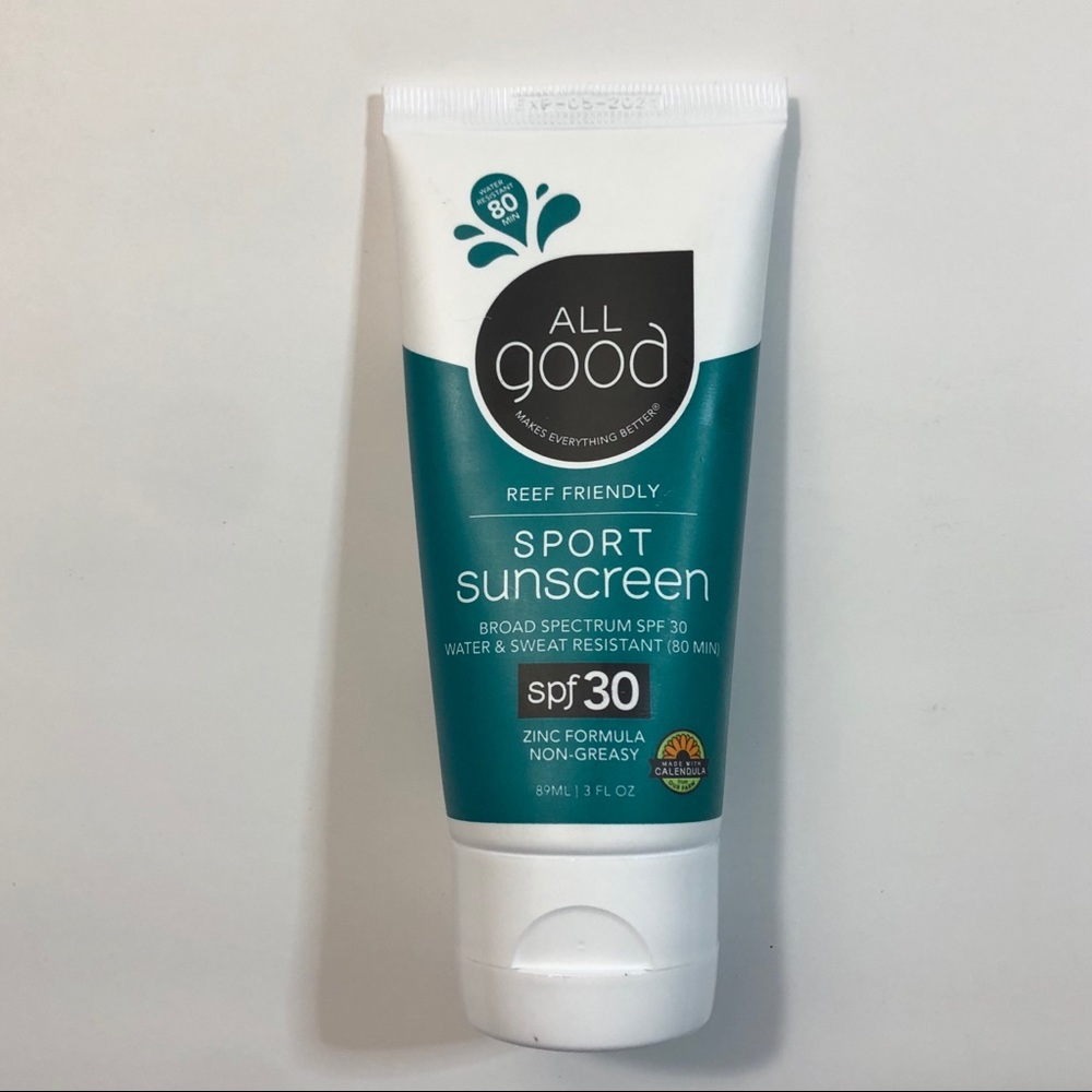 All Good Sport Sunscreen SPF 30 Organic